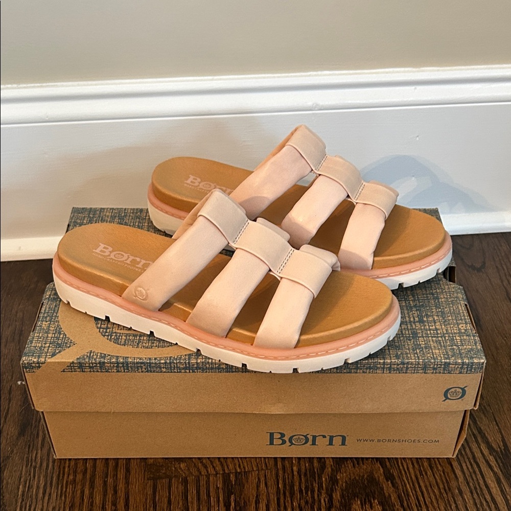 Born Daisy Sandals in Blush